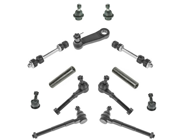 Front Ball Joint Sway Bar Link Tie Rod End Kit 13 Piece - 1998-2002 Lincoln Navigator RWD - TRQ 5655-07314871