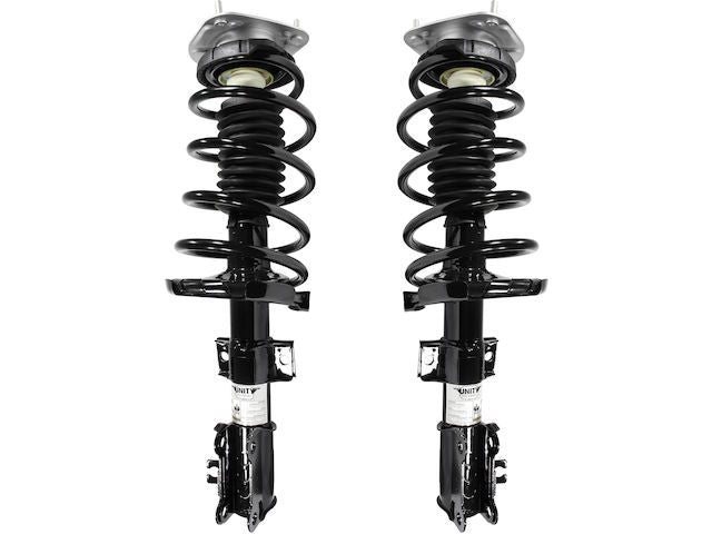 Front Strut and Coil Spring Assembly - Set of 2 - 2001-2002 Volvo V70 X/C (Models without FOUR-C Suspension Only) - Unity 881-07315642