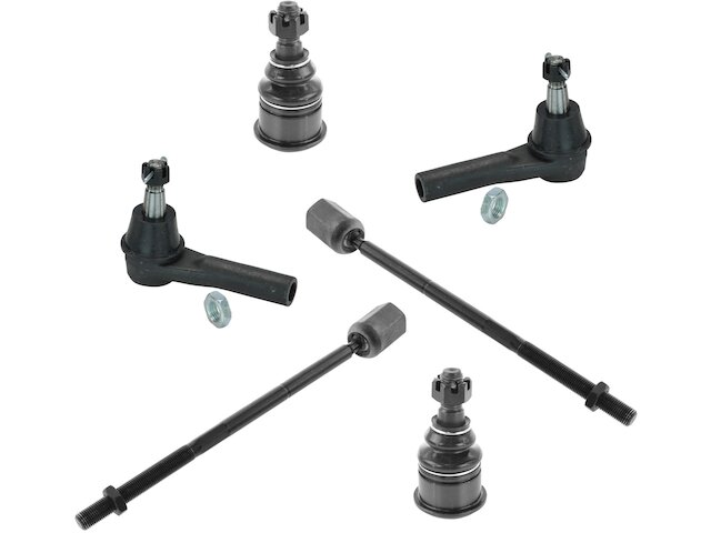 Front Ball Joint and Tie Rod End Kit 6 Piece - 1996-2005 Mercury Sable - TRQ 5814-07316468