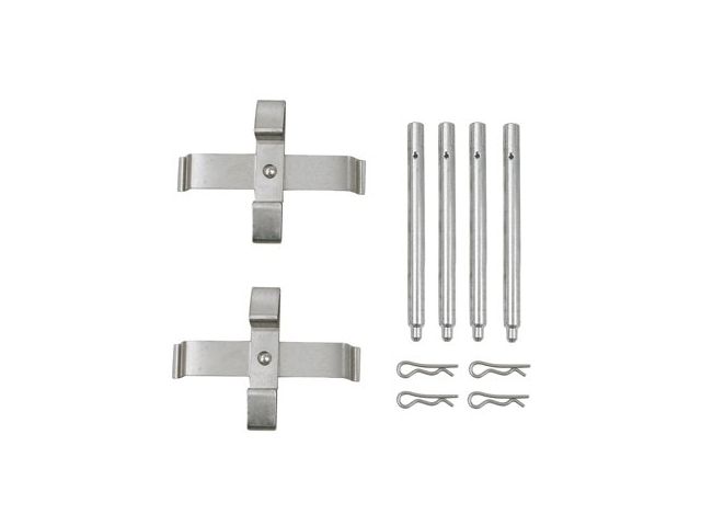 Rear Brake Hardware Kit - 2003-2005 Infiniti G35 - Beck Arnley 6703-07316757