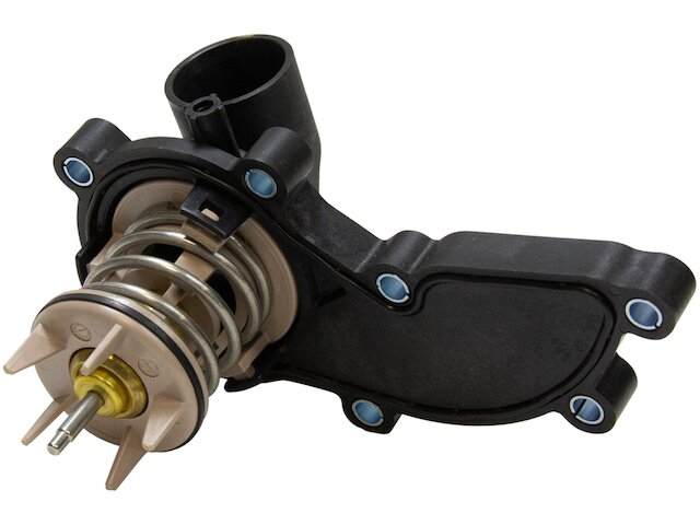 Engine Coolant Thermostat Housing Assembly - 2012-2014 Audi A7 Quattro 3.0L V6 Supercharged - DIY Solutions 118546-07317329