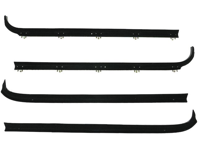 Door Window Belt Weatherstrip - 4 Piece - 1980-1986 Ford F-150 - DIY Solutions 5296-07325083