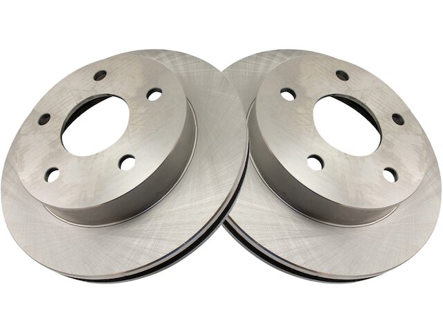 Front Brake Rotor Set 2 Piece - 2000-2001 Dodge Ram 1500 RWD - TRQ 1970-07325457