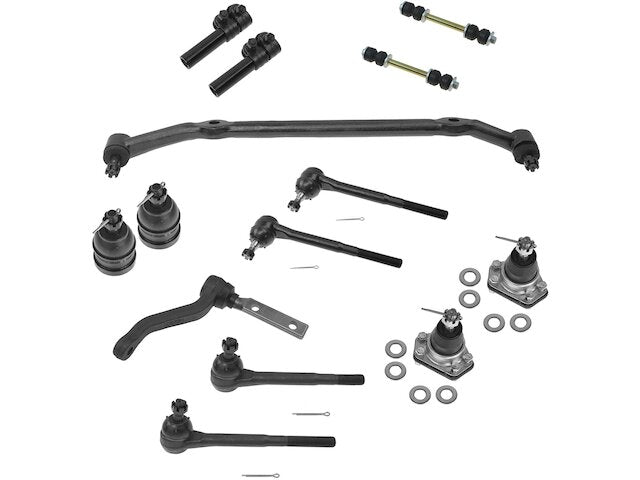 Front Ball Joint Sway Bar Link Tie Rod End Kit 14 Piece - 1978-1988 Chevrolet Monte Carlo - TRQ 3547-07327090