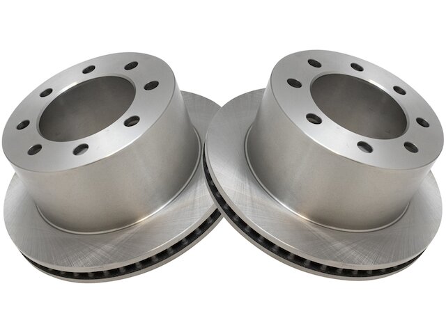 Rear Brake Rotor Set 2 Piece - 2001-2002 Dodge Ram 3500 - TRQ 2001-07328876
