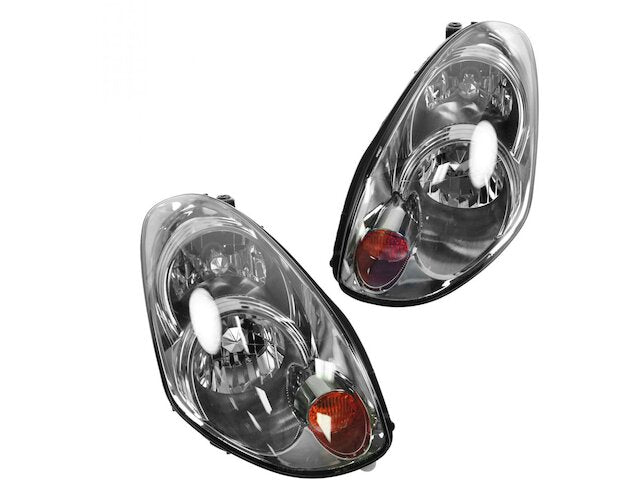 HID Headlight Assembly 2 Piece - without Bulbs and Ballast - 2005-2006 Infiniti G35 4-Door Sedan - DIY Solutions 18387-07331744