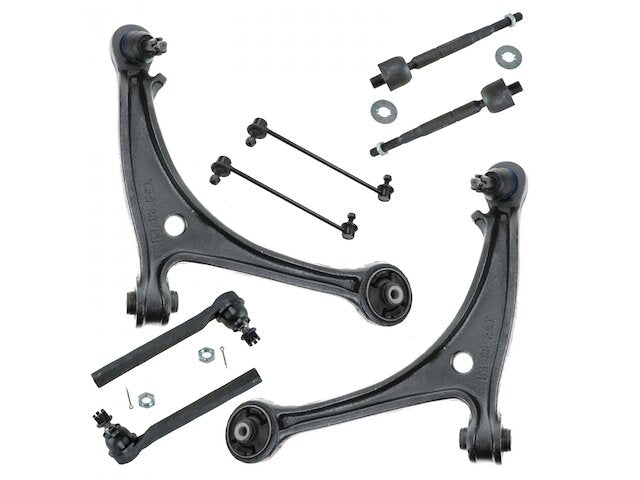 Control Arm Sway Bar Link Tie Rod Kit 8 Piece Set - 2005-2006 Honda Odyssey (Excluding Touring Models) - TRQ 18373-07331886