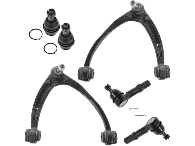 Front Control Arm Ball Joint Tie Rod End Kit 6 Piece - 2007-2014 Chevrolet Suburban 1500 - TRQ 18976-07331957