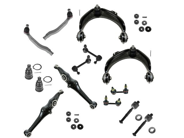 Control Arm Ball Joint Tie Rod End Kit - 16 Piece - 1998-2002 Honda Accord 2.3L 4-Cylinder - TRQ 5981-07332060