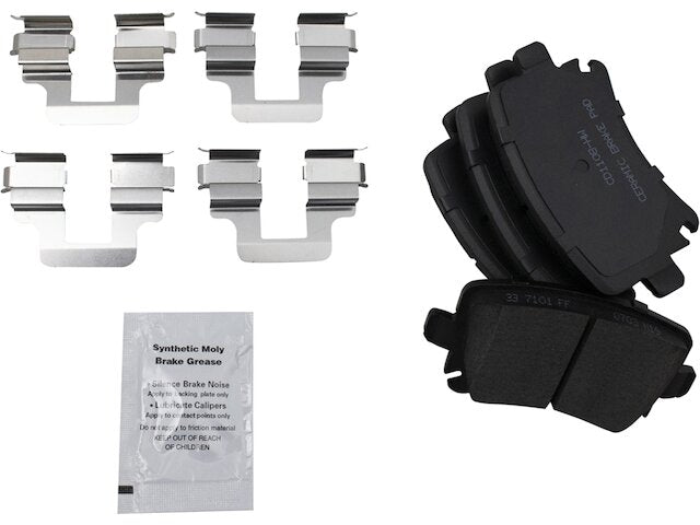 Rear Brake Pad Set - 2005-2011 Audi A6 Quattro - TRQ 18264-07336727