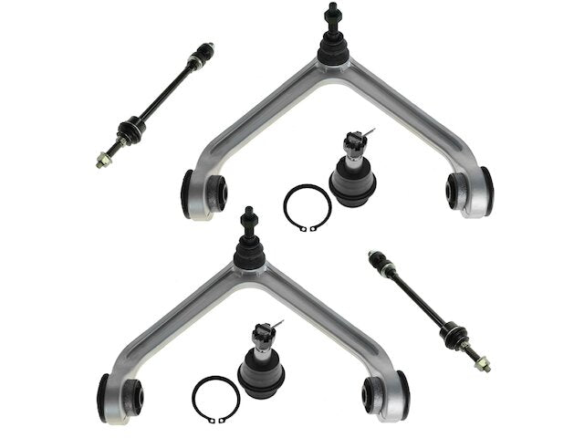 Front Lower Control Arm Ball Joint Sway Bar Link Kit - 6 Piece - 2002-2005 Dodge Ram 1500 4WD - TRQ 1972-07342518