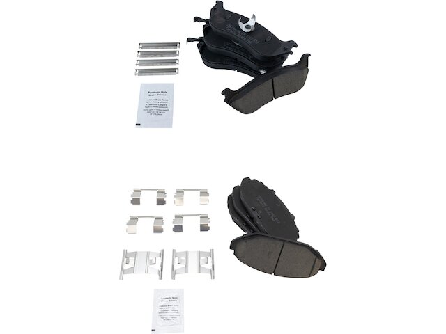 Brake Pad Set - 1998-2002 Ford Crown Victoria - TRQ 5012-07343730