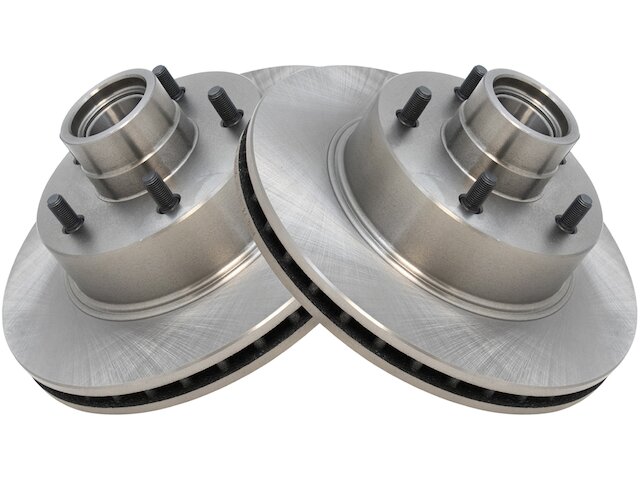 Front Brake Rotor Set 2 Piece - 1973-1977 Chevrolet El Camino - TRQ 14099-07344119