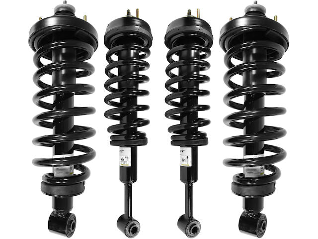 Front and Rear Strut and Coil Spring Assembly 4 Piece Kit - 2006-2010 Ford Explorer - Unity 18664-07346461
