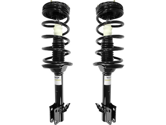 Rear Strut and Coil Spring Assembly - Set of 2 - 1998-2002 Subaru Forester (Excludes Automatic Rear Air Leveling System) - Unity 345-07347085