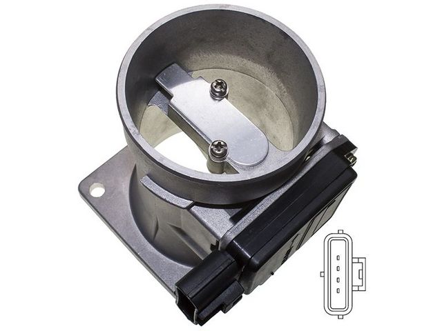 Mass Air Flow Sensor - 1996-1999 Ford Taurus 3.0L V6 - Walker 5538-07348983