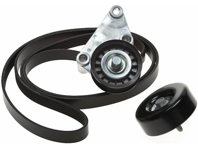 Serpentine Belt Drive Component Kit - 2003-2006 Chevrolet Silverado 2500 HD - Gates 3706-07349190