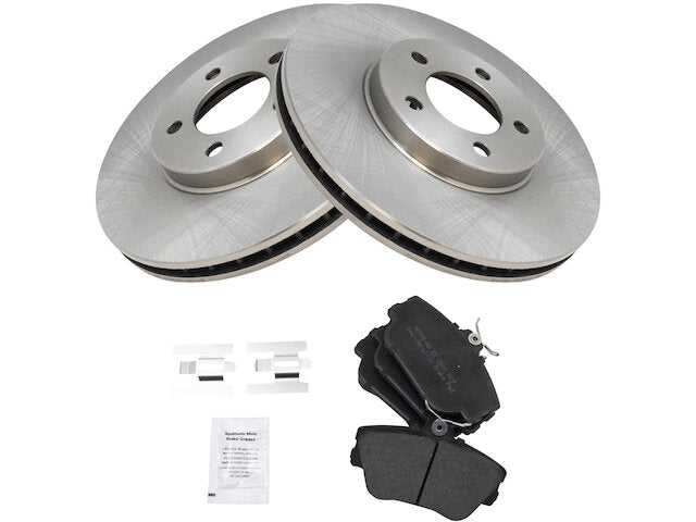 Front Brake Pad and Rotor Kit - 1995-2002 Lincoln Continental - TRQ 5619-07350899