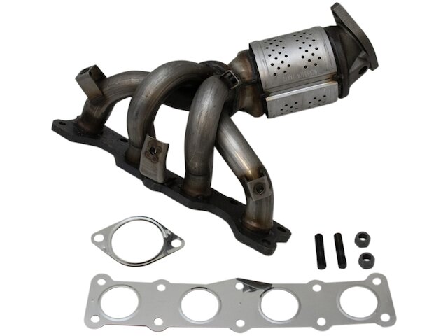 Exhaust Manifold with Integrated Catalytic Converter - 2006-2008 Kia Optima 2.4L 4-Cylinder - DIY Solutions 18848-07352643