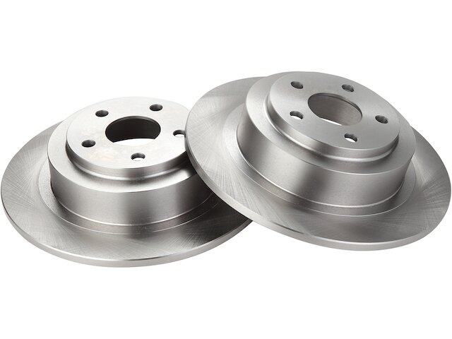 Rear Brake Rotor Set 2 Piece - 2000-2004 Subaru Legacy - TRQ 396-07354131