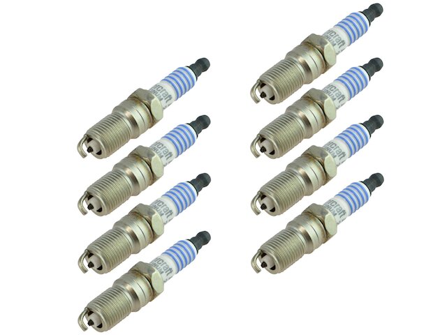 Spark Plug Set 8 Piece - 1998-2002 Ford E250 Econoline 5.4L V8 - DIY Solutions 5123-07354148