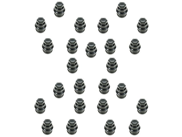 Wheel Lug Nut Cap Set 25 Piece - 2001-2006 Chevrolet Silverado 2500 HD - DIY Solutions 3704-07354637