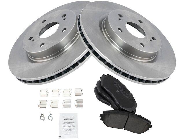 Front Brake Pad and Rotor Kit - 2006-2013 Suzuki Grand Vitara - TRQ 18872-07359994