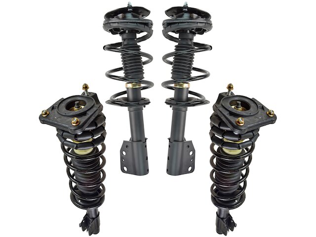 Front and Rear Strut and Coil Spring Assembly Kit - 4 Piece - 1999-2005 Pontiac Grand Am - TRQ 4688-07362168