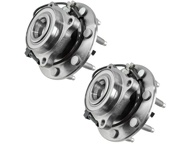 Front Wheel Hub and Bearing 2 Piece Set - 8-Lug - 2001-2003, 2005-2006 Chevrolet Silverado 1500 HD - TRQ 3696-07364001
