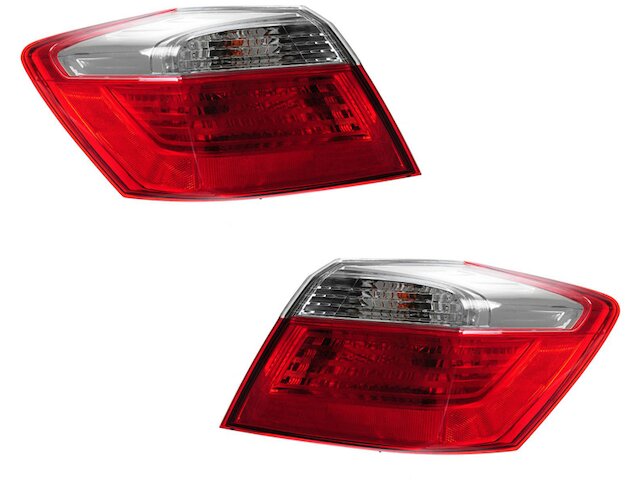 Tail Light Assembly Set 2 Piece - 2013-2015 Honda Accord Sedan - DIY Solutions 123280-07366920