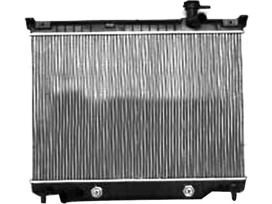 Radiator with Transmission Oil Cooler - 2002-2009 Chevrolet Trailblazer 4.2L 6-Cylinder - TYC 3689-07373298
