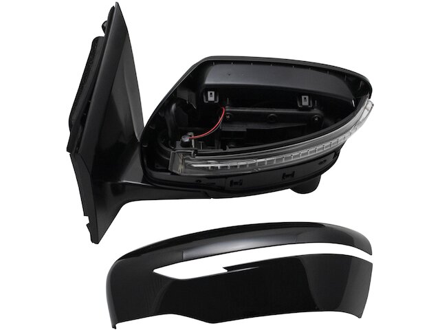 Left Driver Side Power Mirror - Paint to Match - with Heated Glass, Turn Signal, Camera, and Memory - 2016-2021 Nissan Murano (From 02/2016 Vehicle Production) - TRQ 134784-07376061