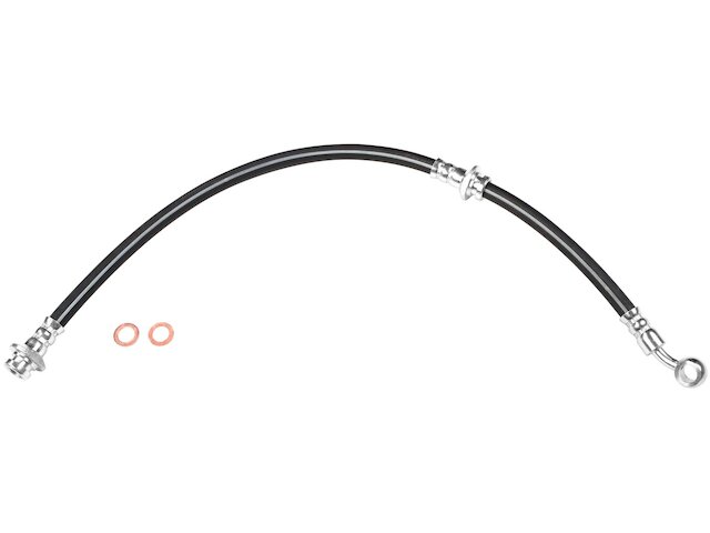 Front Brake Hose - 1987-1990 Nissan Sentra FWD - Sunsong 6807-07381608