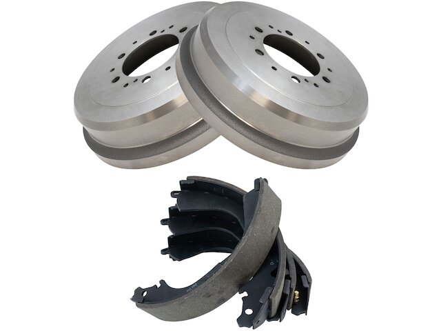 Rear Brake Drum and Brake Shoe Kit - 1995-2003 Toyota Tacoma - TRQ 8215-07383273