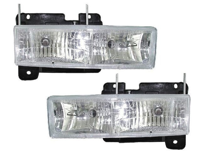 Headlight Set 2 Piece - 1990-1999 GMC K1500 - DIY Solutions 4021-07384864