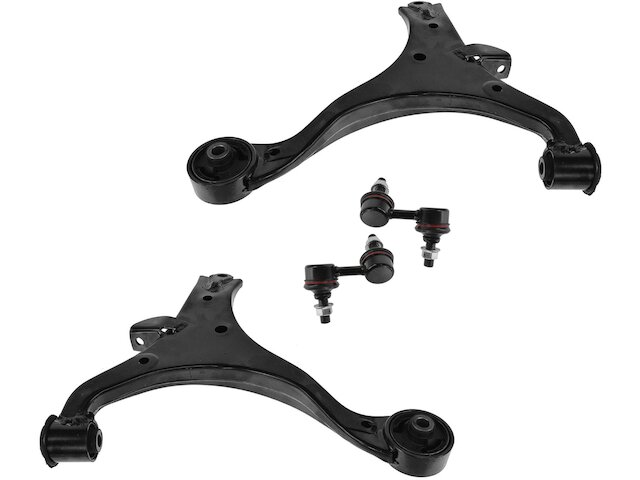 Front Control Arm and Sway Bar Link Kit 4 Piece - 2001-2005 Honda Civic - TRQ 6013-07385892