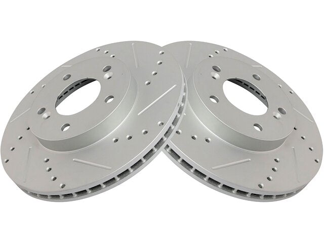 Front Brake Rotor Set 2 Piece - 1996-1998 Acura TL 3.2L V6 - TRQ 5948-07395293