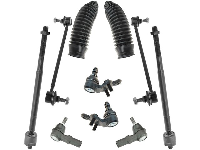 Front Ball Joint Sway Bar Link Tie Rod End Kit 10 Piece - 1997-2004 Toyota Avalon - TRQ 7932-07396472