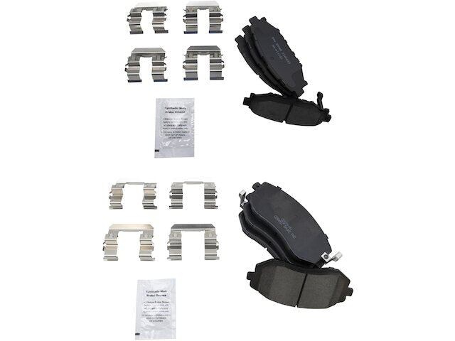 Brake Pad Set - 2005-2012 Subaru Outback 2.5L H4 - TRQ 18222-07404996