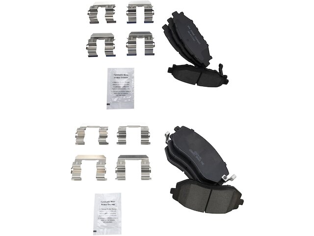 Brake Pad Set - 2005-2012 Subaru Legacy - TRQ 18220-07404996