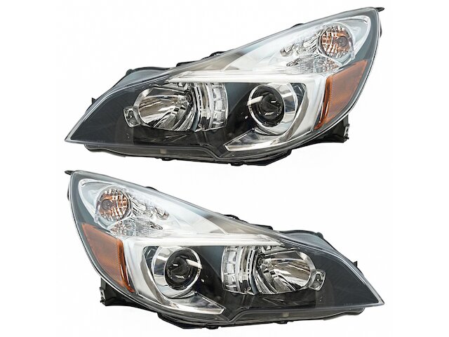 Headlight Assembly Set 2 Piece - 2013-2014 Subaru Outback - DIY Solutions 119613-07406731