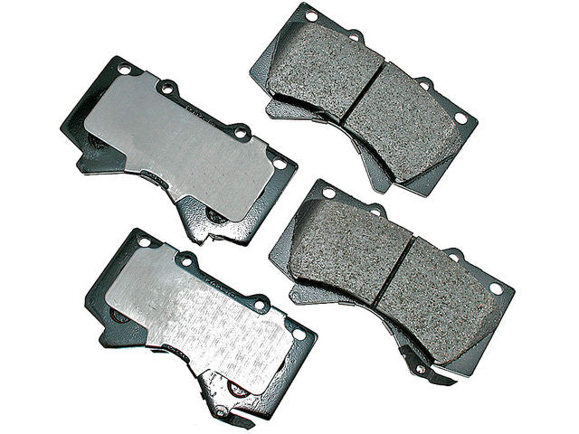 Front Brake Pad Set - 2008-2011, 2013-2021 Toyota Land Cruiser 5.7L V8 - Akebono 29069-07411370