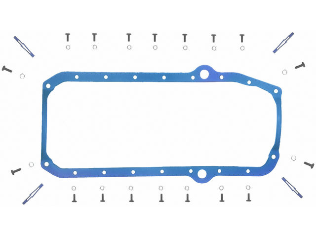 Oil Pan Gasket Set - 1978-1980, 1982-1983, 1985 Oldsmobile Cutlass Supreme - Felpro 4477-07418840