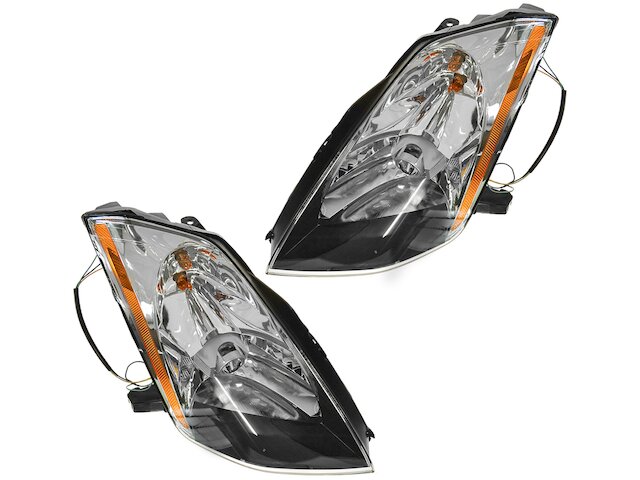 HID Headlight Assembly - Set of 2 - without Ballast - 2003-2005 Nissan 350Z - DIY Solutions 6656-07418853