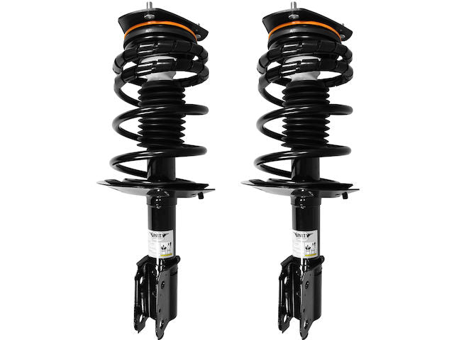 Front Strut and Coil Spring Assembly Set of 2 - 1997-2005 Buick Century (Excludes 18 Inch Wheels Police and Taxi) - Unity 2570-07420121