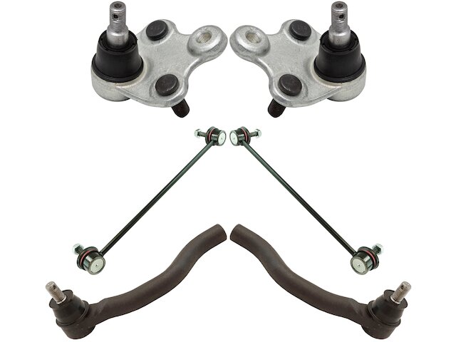 Front Ball Joint Sway Bar Link Tie Rod End Kit 6 Piece - 2012-2015 Honda Civic - TRQ 118456-07423700