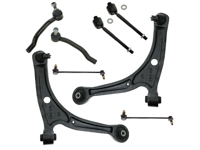 Control Arm Sway Bar Link Tie Rod Kit 8 Piece Set - 2003-2005 Honda Pilot - TRQ 6050-07429652