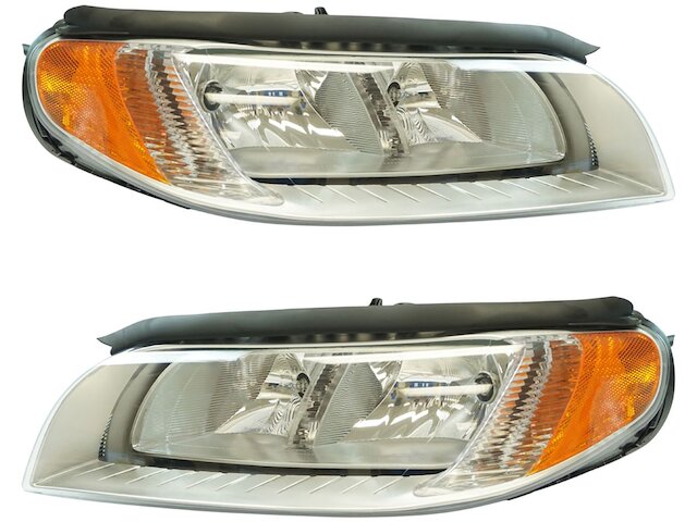 Headlight Assembly Set 2 Piece - 2008-2010 Volvo V70 - DIY Solutions 29130-07429676
