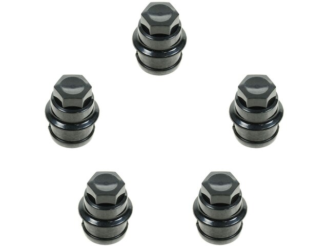 Wheel Lug Nut Cap 5 Piece Set - 1999, 2007-2008 GMC Sierra 1500 - DIY Solutions 4254-07433105