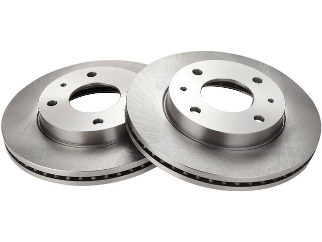 Front Brake Rotor Set 2 Piece - 1999-2001 Hyundai Tiburon - TRQ 194-07442489
